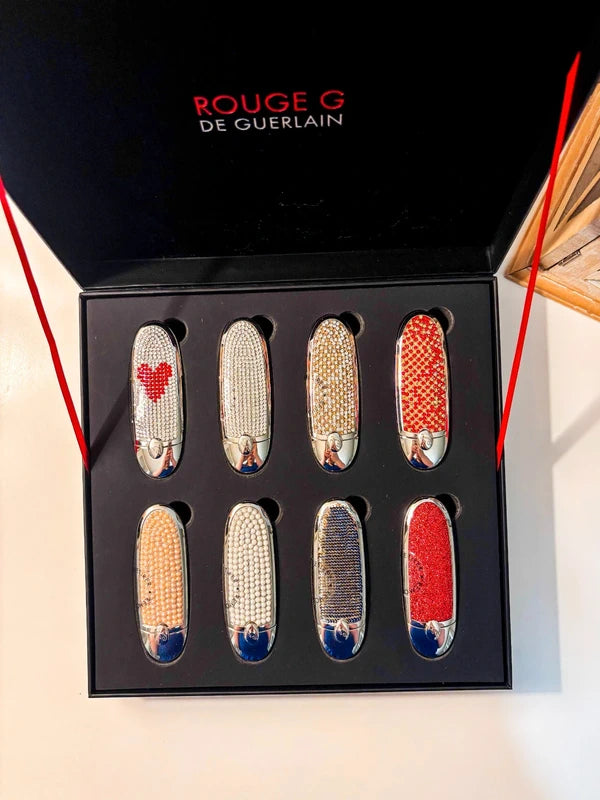 Coffret de 8 rouges à lèvres Guerlain + 2 OFFERTS